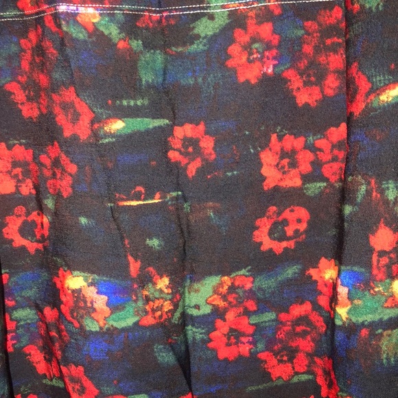 Rachel Comey x Target Women's Floral Print Volume 3/4 Sleeve Dress - Picture 6 of 8